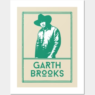 Garth brooks\\vintage fan art Posters and Art